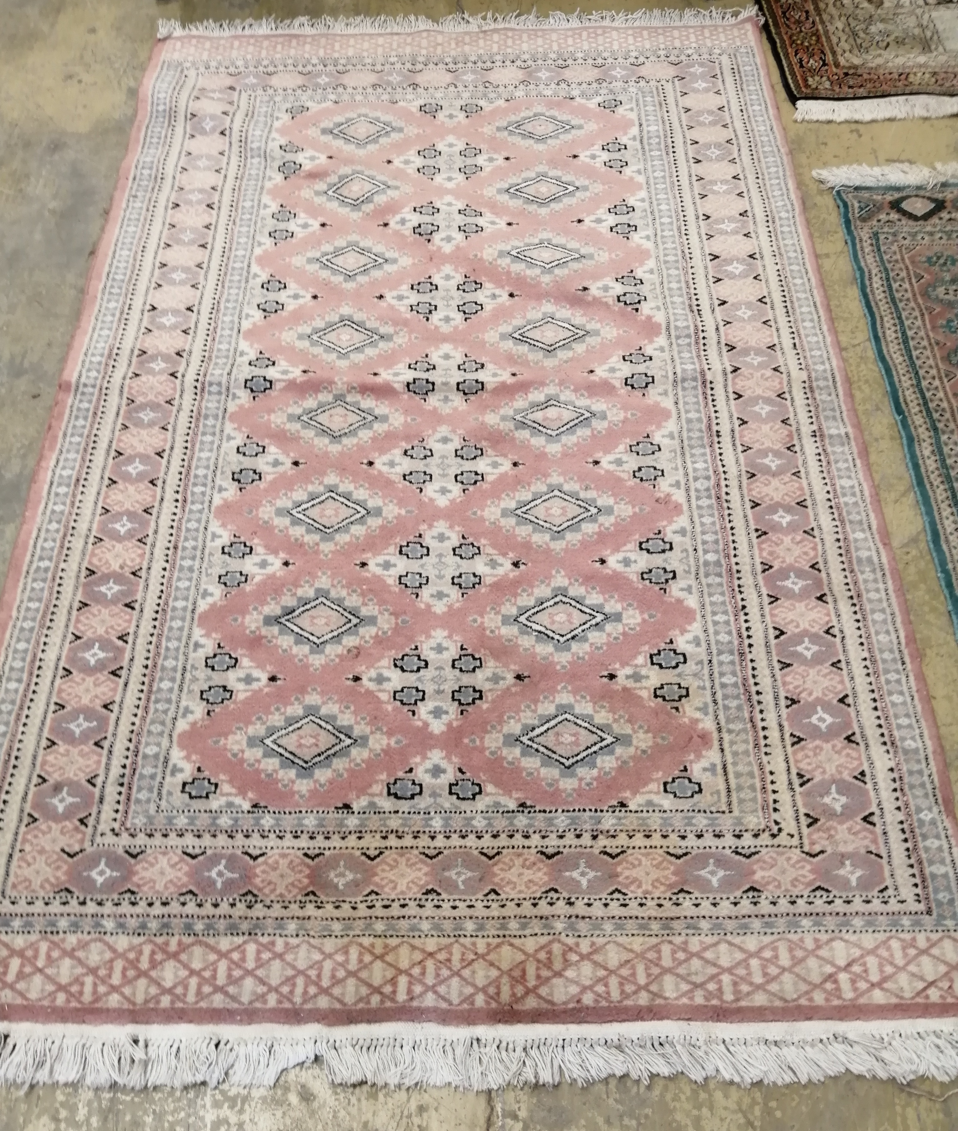 Three North West Persian design runners and rugs, largest 306 x 80cm